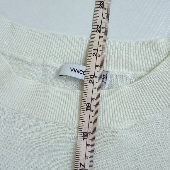 Vince 100% Linen Boxy Stripe Sweater Relaxed Fit – XS - Picture 8 of 8